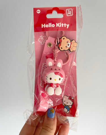 Sanrio Hello Kitty and Friends Animal Series Keychain with Hand Strap - Hello Kitty Sanrio